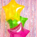 BALLON ALUMINIUM JAUNE 48CM