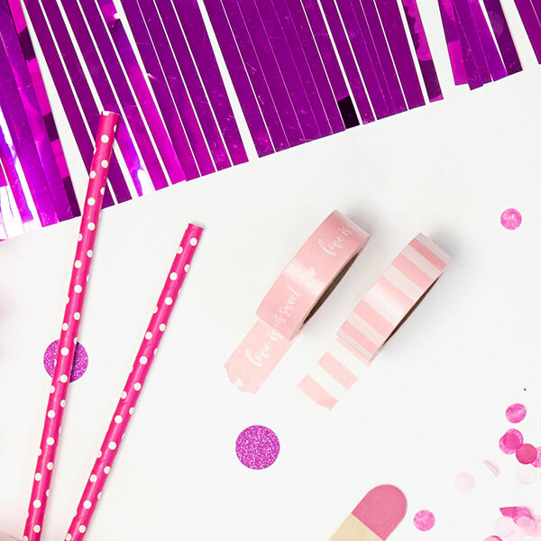 MASKING TAPE ETOILE ROSE