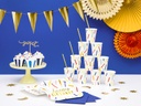ROSETTES DECORATIVES JAUNE
