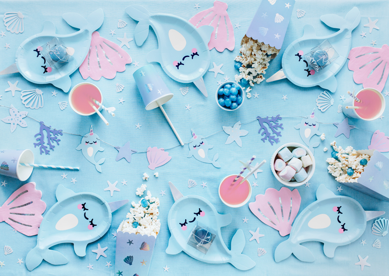 ASSIETTES NARWHAL