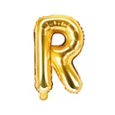 BALLON LETTRE « R » OR 35cm