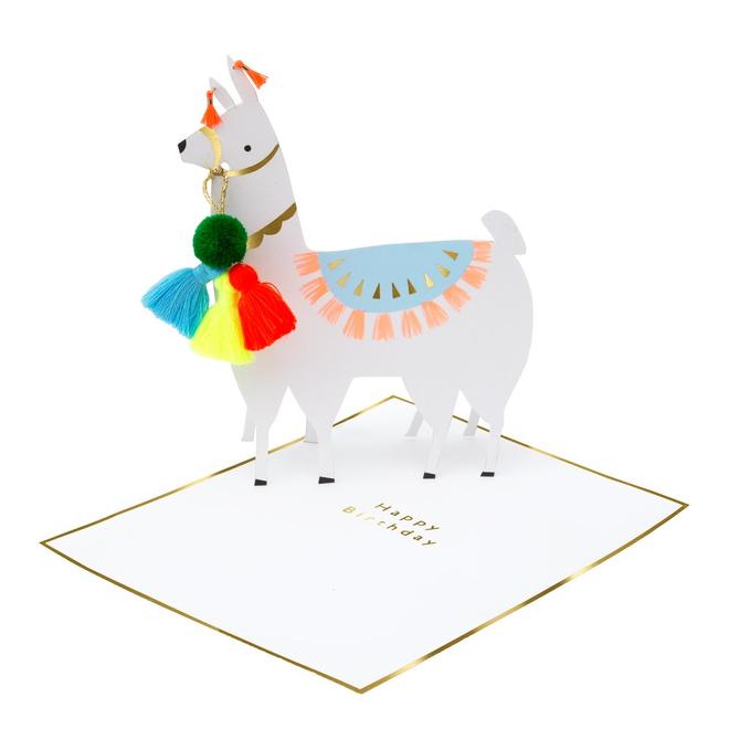 CARTE A POSER LLAMA