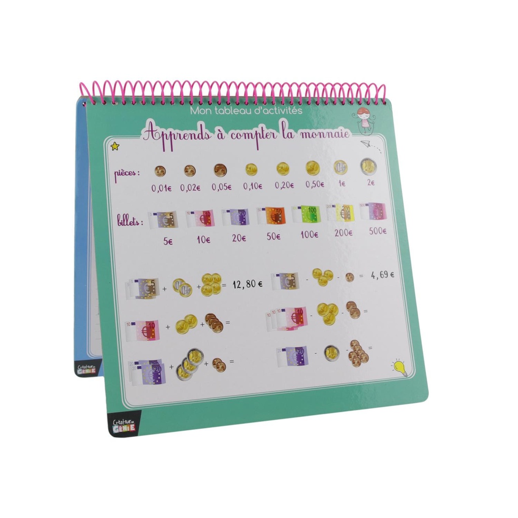 CAHIER EDUCATIF ET FEUTRE X1
