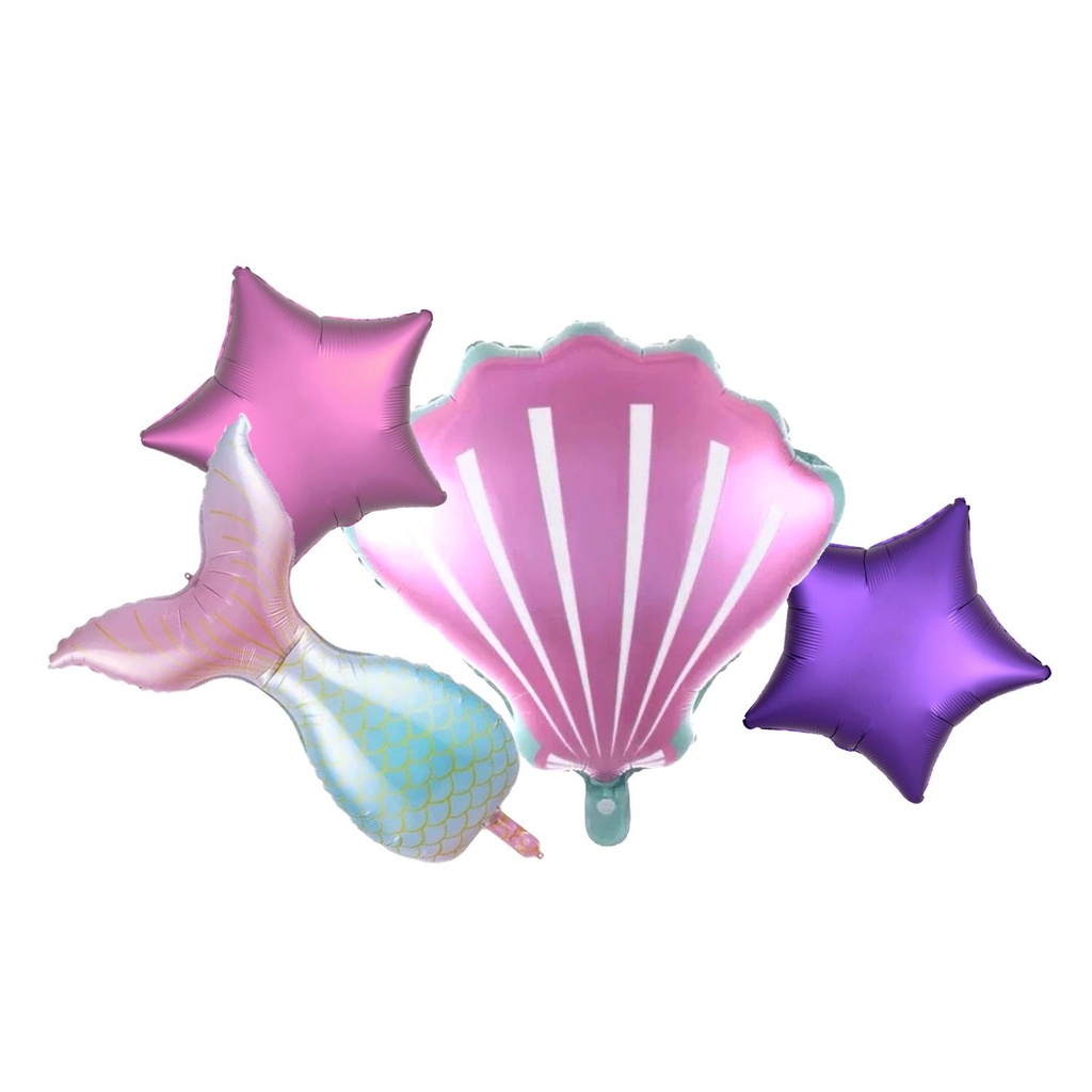 BALLON ALUMINIUM THEME SIRENE X4