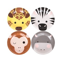 [ASMINISA] ASSIETTES MINI SAFARI