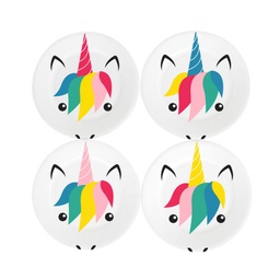[MLD-ASMINILICO] ASSIETTES MINI LICORNE