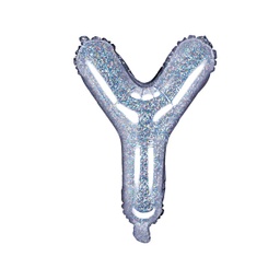 [FB2H-Y-018] BALLON LETTRE « Y » IRISÉ 35cm