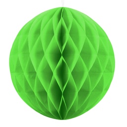 [KB30-102J] BOULE ALVEOLE VERT 30CM
