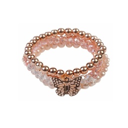 [84085] SET BRACELET BLUSH CRUSH