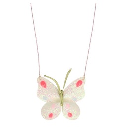 [86052] COLLIER PAPILLON PAILLETÉ