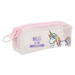 [EC5252] TROUSSE TRANSPARENTE LICORNE