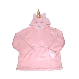 [TX9211] SWEAT A CAPUCHE ENFANT LICORNE